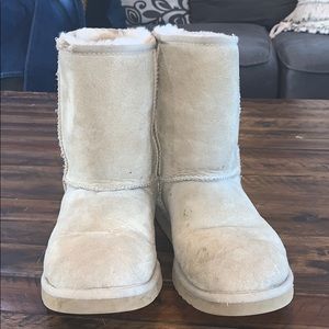 Cream Ugg boots
